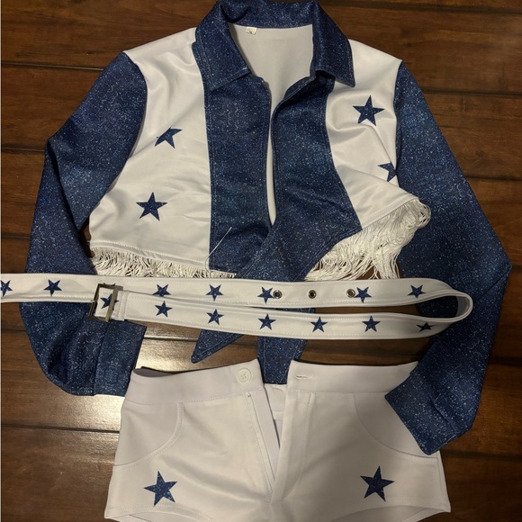 Dallas cowboys cheerleader costume - Picture 2 of 2